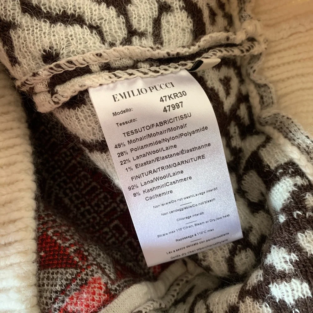 New Emilio pucci thick knit pullover